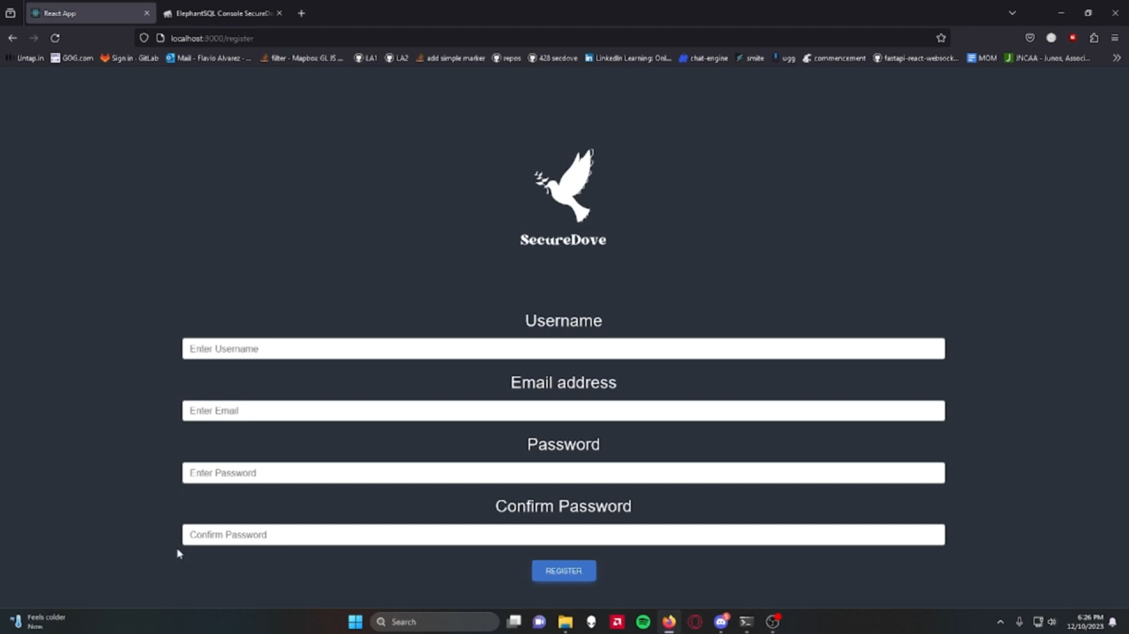 Secure Dove Login